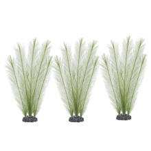 Aquarium Decorations Fish Tank Artificial Green Water Plants Made Of Silk Fabrics Plastic, Non-Toxic And Safe For All Fish And Pets