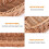 2pc Rattan Plastic Basket Cutlery Basket Rectangular Storage Box Cutlery Fork Chopsticks Bread Cake Fruit Storage 3
