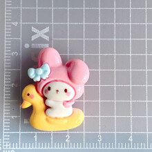 (StyleJ) Sanriokuromi Resin Accessories Canrafted Diy Phone Cases Water Bottles Hair