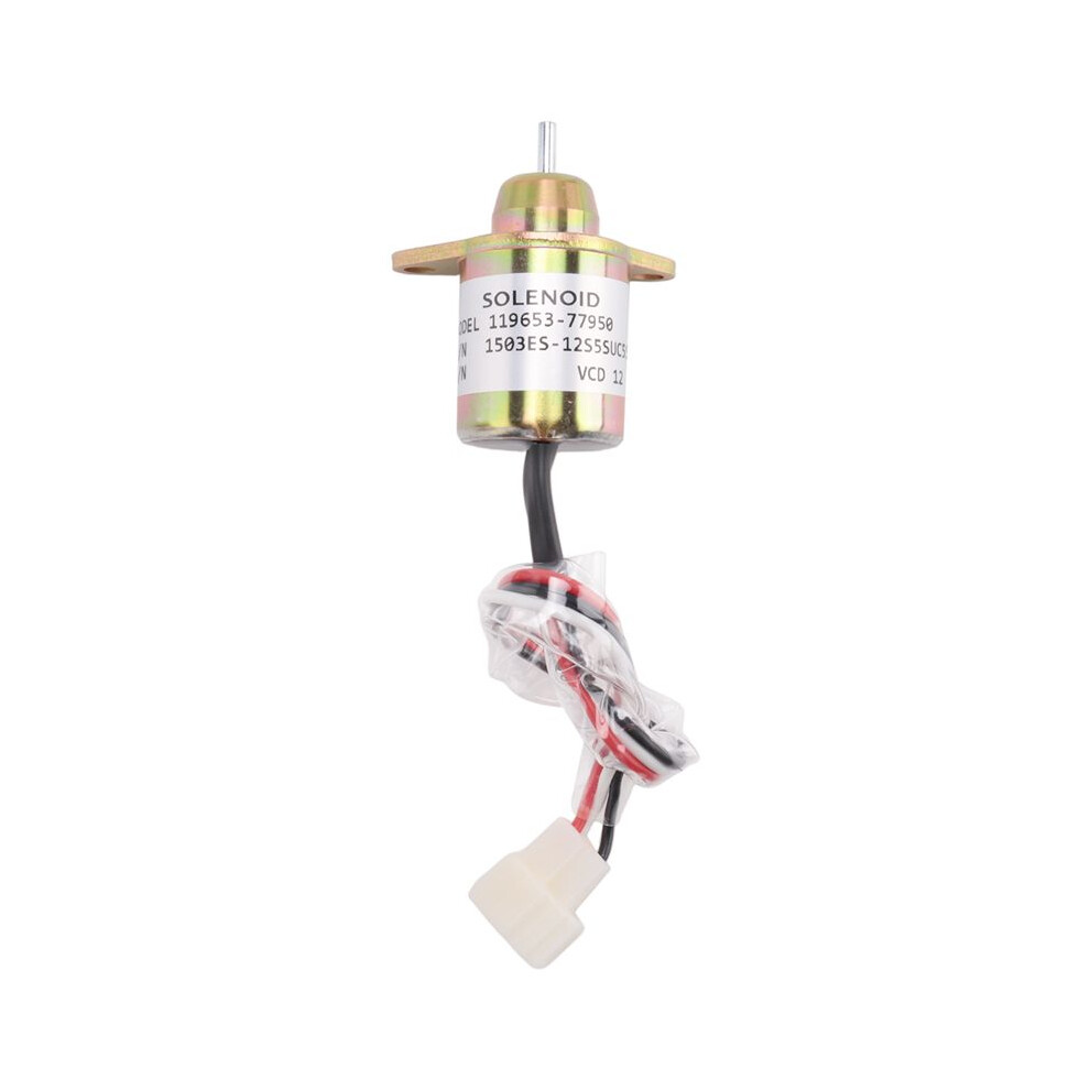 12V Engine Fuel Shut Off Solenoid Valve Shutdown For 119653-77950 6033526587193
