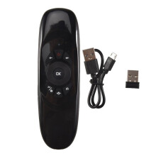 2.4G Air Mouse Bezprzewodowa Klawiatura Zdalnego Sterowania dla Komputera z Systemem Android TV Box Angielska Wersja 6 Osi żYroskop