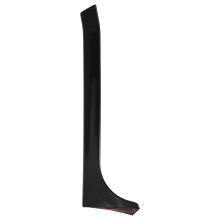 1 Pair Gloss Black Rear Window Side Spoiler Stickers Trim Cover for V-W 6 MK6 /GTR/GTD 2008 2009-2013 Canards Splitter