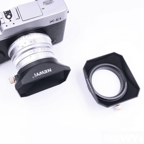 NEWYI Square Shape Lens Hood for    Single Camera(52mm)