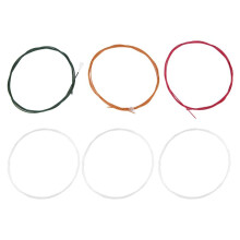 IRIN C105 Rainbow Gitaarsnaren Nylon Kern Kleurrijke Gecoate Koperlegering Omwonden voor Akoestische Klassieke Gitaar (.028-.043)
