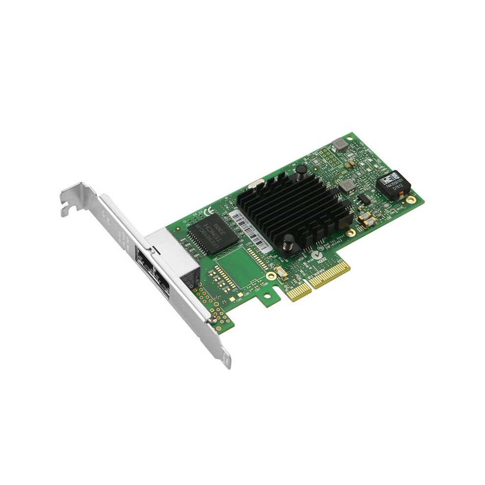 I350-T2v2 Dual Port Gigabit Ethernet Controller Card I350am2 Pci-E X4 2 Server Nic Data Centers For Desktop Green 6032708521260