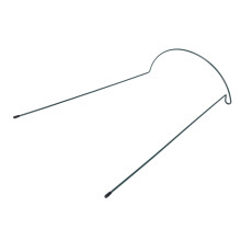 Palo di Sostegno per Piante, Supporti per Piante da Giardino Semicircolari nel Confezione da 8 Pezzi, di Supporto per Piante da Giardino Verde,