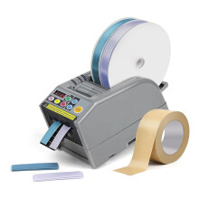 Ribbon Cutting Machine, Automatic Tape Dispenser, 999mm Precision Cutting, Perfect for Transportation, Home Use Us Plug