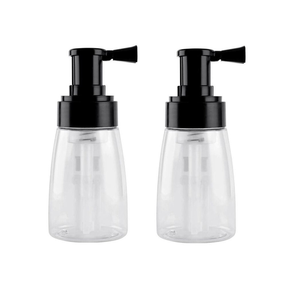 180Ml Hair Salon Hairdressing Sprayer Bottle Portable Powder Bottle Powder Dispenser Plastic Sprayer Bottle Black Tauoh