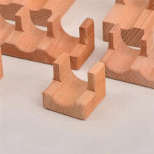 Wood Sushi Tacos Holder Taco Stand Serving Rack Divider Taco Rack Tray Plates for Home Restaurant Dining Party E