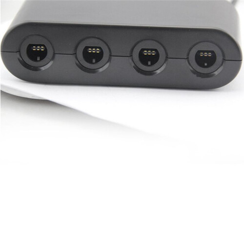 3 In 1 Controller Adapter för GameCubes Controller 4 Port Adapter för NGC för  U  USB Converter Support Turbo 2
