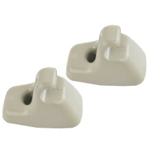 2Pc Car Front Solskyddshållarklämma för 2009-2019 för Ram 1500 2500 3500 4500 5500 1HS09BD1AA