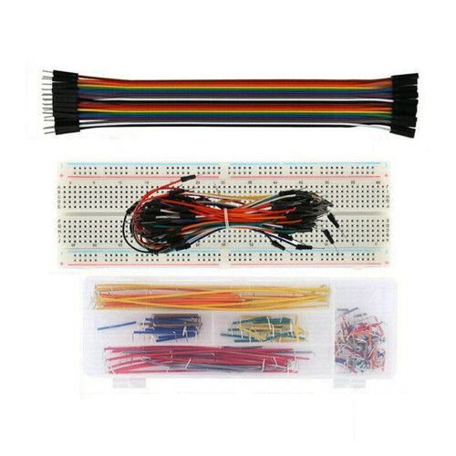 With 830 Tie-Points Breadboard Resistor Capacitor LED Potentiometer  Kit 2