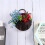 Woven Hanging Basket Wall Fence Hanging Flowerpot Storage Basket Nested Storage Container 3