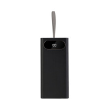 Box Power Bank DIY da 22,5 W con Ricarica Rapida e Display LCD, Scatola di Alimentazione Mobile Rimovibile per Batteria 28x18650, Custodia Esterna A