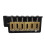 6 Strings Guitar Bridge Sadel Slutstycke Elgitarr Tremolo Bridge Standard Gitarrtillbehör Svart 4