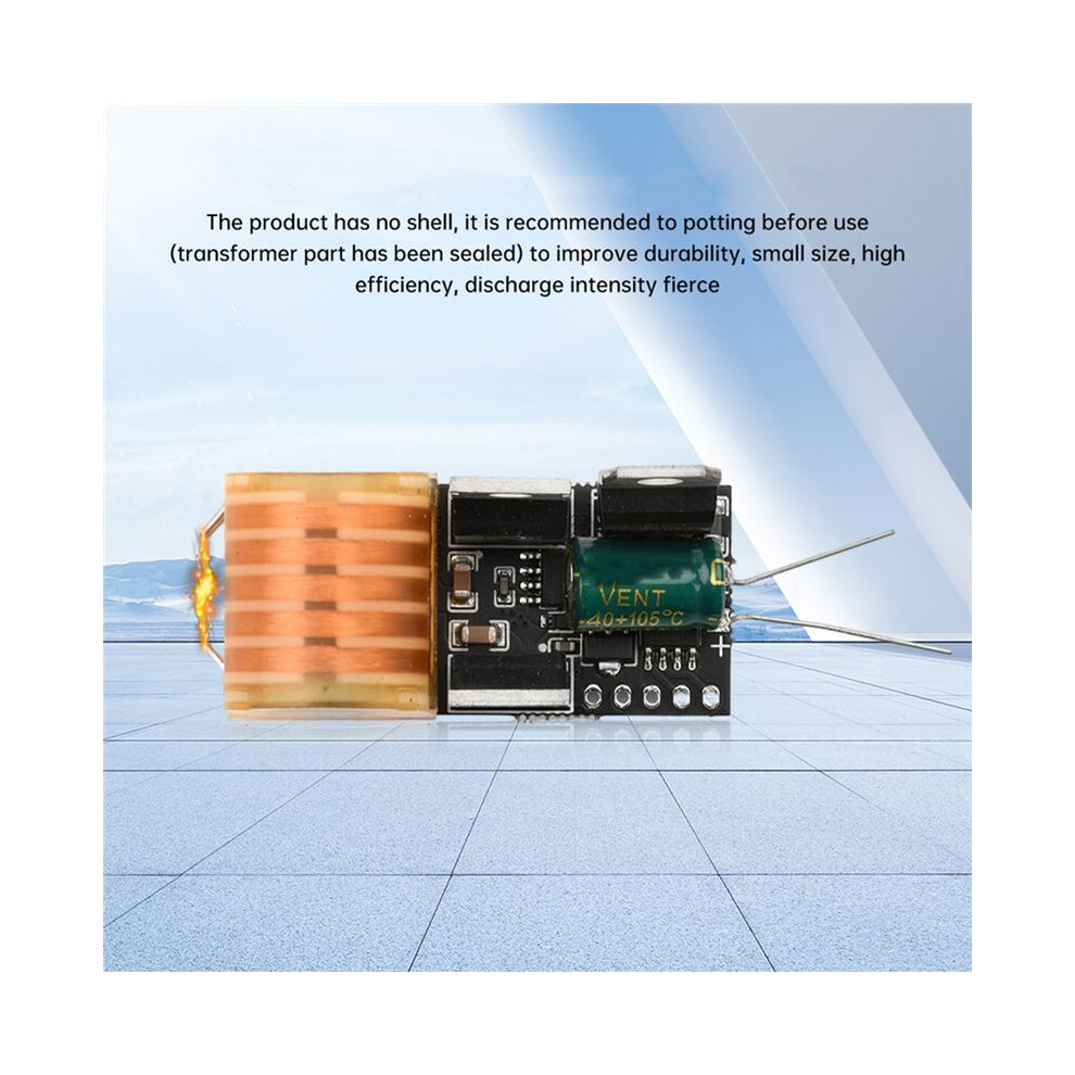 12-24V to 1KV-20KV 50W High Frequency AC High Voltage Generator ...