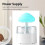 Rain Cloud Humidifier, Mushroom Humidifier, Cloud Humidifier with Adjustable LED Lights, Rain Cloud Diffuser, Remote 4