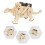 DIY Ankylosaurus Dinosaur Making Invention Handmade Materials Assembling Dinosaur Model Puzzle Learning Toys 5