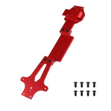 Para 144001 Repuestos de ActualizacióN de AutomóViles RC Tablero de Metal del Segundo Piso 144001-1259, Rojo