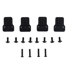 Metal Adjustable Bracket Extender for WPL C14 C24 C34 C44 B14 B16 B24 B36 1/16 RC Car Parts,Black