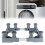 Washing Machine Holder Universal Stand Fridge Stand Movable Refrigerator Base Adjustable Base for Dryer Refrigerator 4