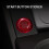 ABS Car Engine Start Stop  Button Cover Trim for  Giulia Stelvio 2017 2018 (Red) 2