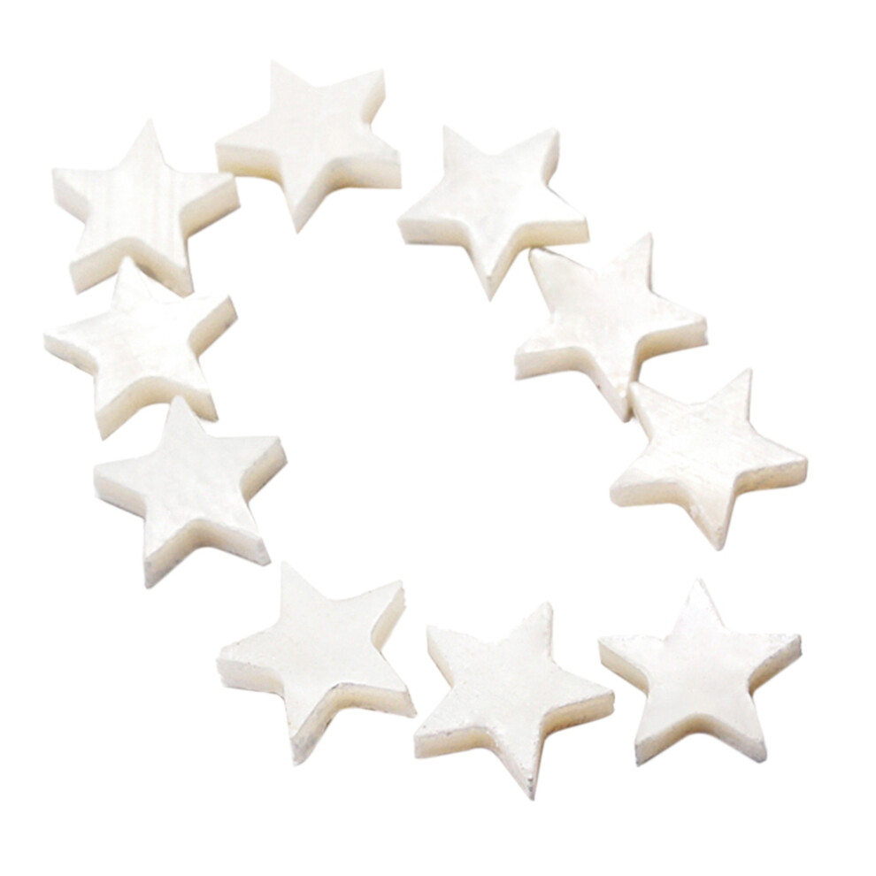 10Pcs Pearl Shell Fret Inlay Markers Star Shaped Guitar Fretboard Dots For Guitar Ukulele Banjo Mandolin Decoration 4713918011124