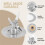 1Pcs Replacement Part for  4980 4961 Blender Accessory Refresh Kit Blender Kitchen Center 5