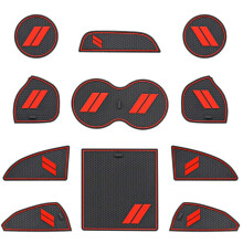 11Pcs/Set Customized Compatible for Challenger 2015-2020 2021 Cup Door Center Console Liner Interior Accessories