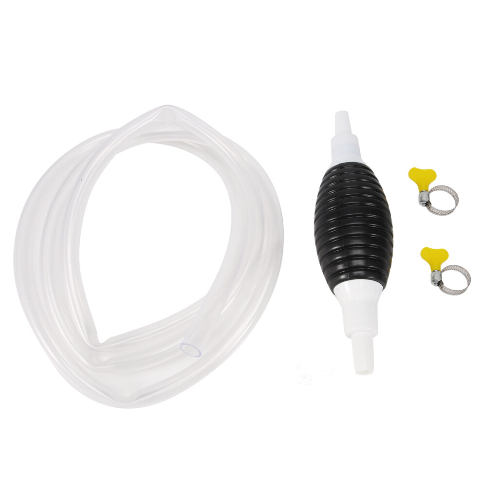 High Flow Siphon Hand Pump Portable Manual Car Fuel Transfer Pump With 2M Syphon Hose 4712984468597