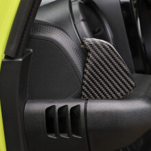 for Jimny 2019 2020 Center Console Side Air Outlet Decorative Stickers Car Interior Accessories Carbon Fiber