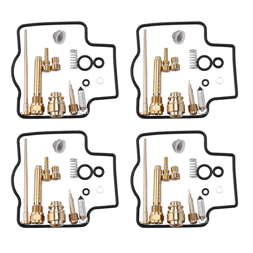 Carburetor Carb Repair Kit Gasket For Zzr400 1990-2006 Black/Gold 4711420036123