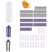 Dimensioni Ridotte 24 Pezzi / Set Rulli per Capelli in Nylon con Gancio e  per Salone Set Radice per Capelli Aste per Perm Bar Bigodini con