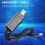 Usb Boost Cable 5V Step  To 9V 12V  Voltage Converter 1A Step- Volt Transformer  Power Regulator With  And Led Voltmeter Display 3