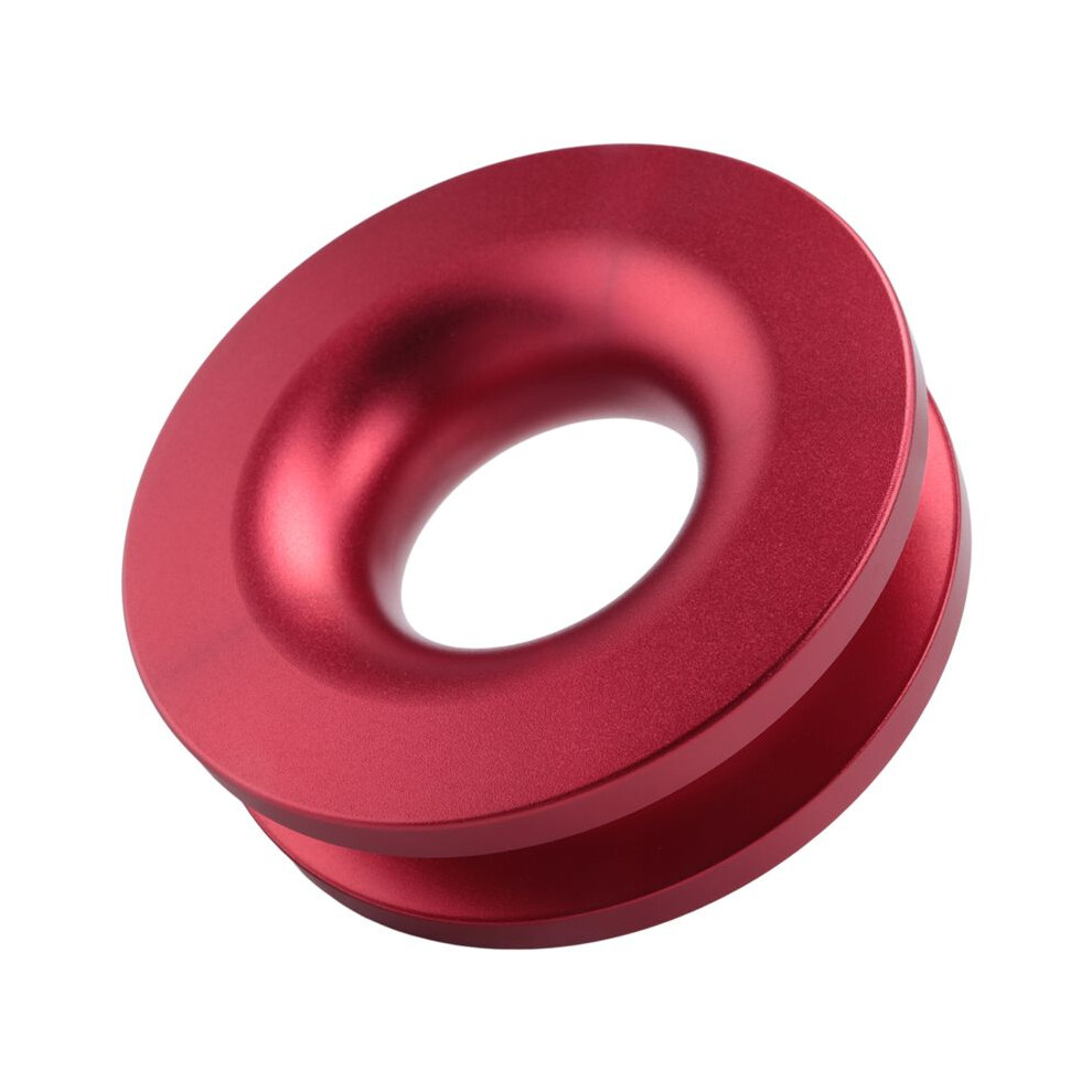 Aluminum Recovery Ring Snatch-Ring 41000Lb For 3/8 1/2Inch Synthetic Winch Rope Red 4711981612897