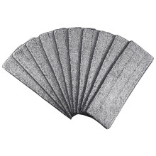10PCS Microfiber Mop Pads House Kitchen Floor Cleaning Flat Mop Cloth Home Bathroom Replacement Mops Floor Cleaning Tools L