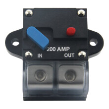 12-24 Volt 200A Circuit Breaker Trolling Motor Auto Car Marine Stereo Audio Inline Fuse Holders Inverter