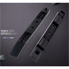 10 Pairs Hard Drive Rails Chassis Cage Accessories Drive Bay Slider Plastic Rails for 3.5 to 5.25 Hard Drive Tray Caddy