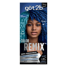 Got2b Color Remix, Aanpasbare Semi-Permanente Haarkleur, 095 Blauwe Euforie