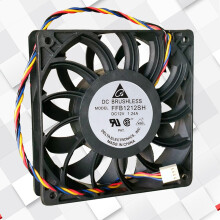 120Mm 12Cm Hoge Snelheid Koelventilator FFB1212SH 12025 12V 1.24A 4-Pin Server Inverter Case Axiale Koeler IndustriëLe Fans