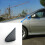Car Front Window Rearview Side Mirror Triangle Garnish Cover Panel Triangle Corner Plate for  VIOS 2002-2007 3