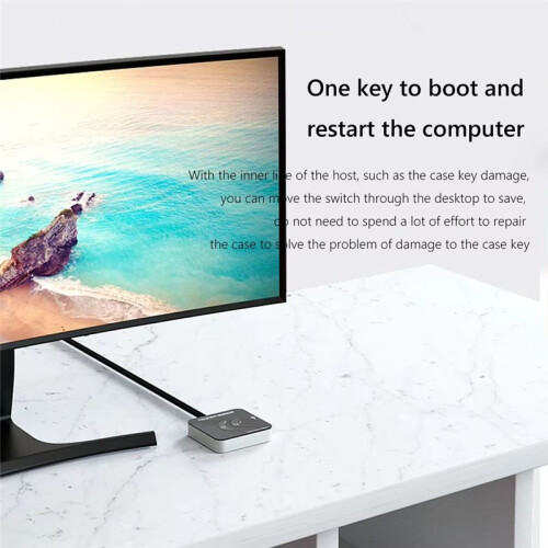 Desktop Computer Power  USB3.0/2.0 5Gbps PC External Start High-Speed Transmission Desktop Chassis Accessories 2