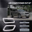 Air Conditioning Vent Outlet Frame for  XC60 Accessories 2012-2017 Sticker Interior Trim 7