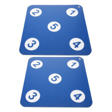 8St Weerbestendige Rubber Fencing Target Met Dualzijdig Ontwerp