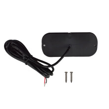 2Pcs 27 Ponton Sous- de LumièRes Bleues Inoxydables de LED pour la Traverse de Bateau Marine