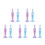 10Pièces Pointillage Vase Transparente Usage DIY 9