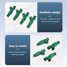 4Pcs/Lot Fuel Injectors Nozzle for KOMBI 1.4L 8V TOTAL FLEX 2009 0280157109 030906031AJ