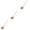 3St Wierookpers Messing Handvat Gouden Kleur 6