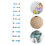 6St Educatief Dna Model Kit Plastic Kleurrijk Experiment 11