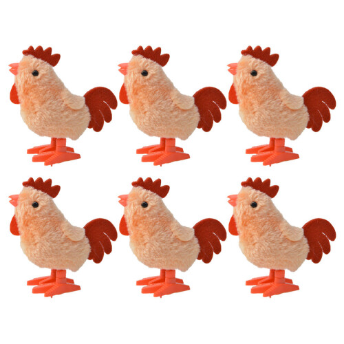 12St Rood Haantjes Wind-Up Speelgoed Kindertoys Loopend 2